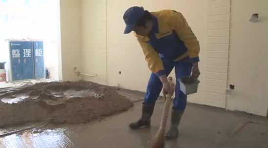 地面粗找平砂浆系统施工工艺