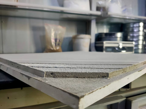 保温砂浆样板施工工艺展示